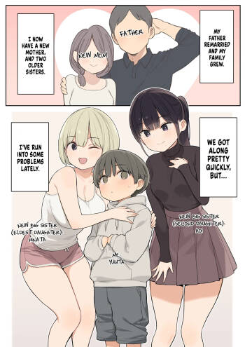 Giri no Ane to Sugoku Nakayoshi ni Natta Hanashi | My Stepsisters and I Got Very Close cover