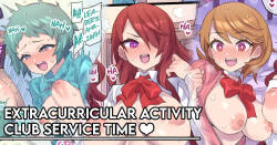 [Mimonel]  Kagai Katsudoubu no Gohoushi Time | Extracurricular Activity Club Service Time  (Persona 3) [English]