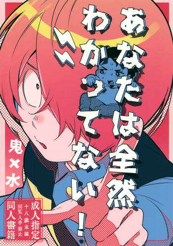 Anata wa Zenzen Wakattenai! cover