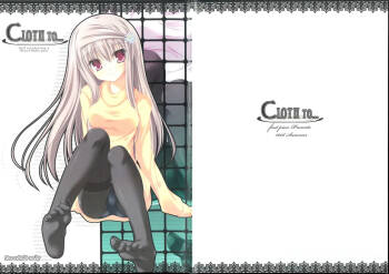 CLOTH TO... cover
