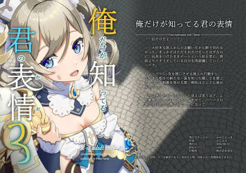 Ore dake ga Shitteru Kimi no Hyoujou 3 cover