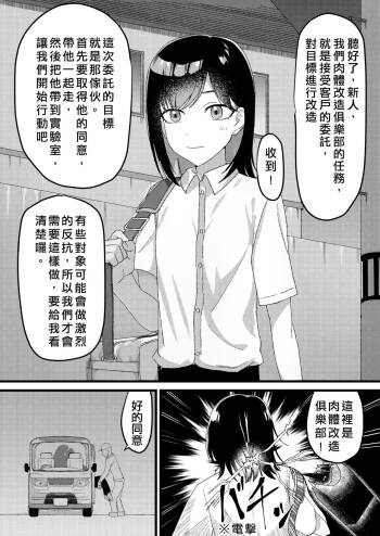 Nikutai Kaizou Club Shidou | 肉體改造俱樂部啟動! + 去勢雌化課程施術後 cover