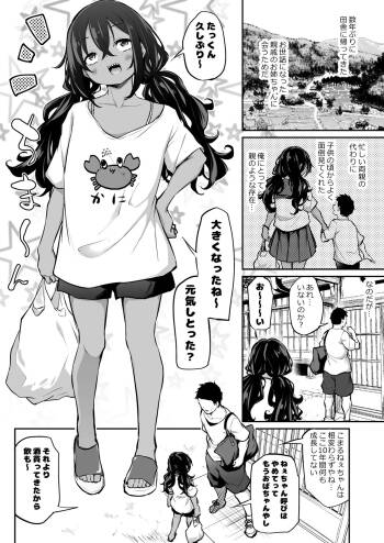 Sunen-buri ni Saikai Shita Shinseki no Onesan ga Nani mo Seicho Shite Nakatta Ken cover