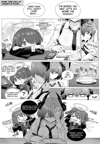Fiammetta x Exusiai Short Story + Omake + Egg Play cover