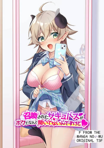 Shoukan Sareta Succubus ga Boku da Nante Kiitenain desu kedo  | I didn‘t hear that I was the summoned succubus cover