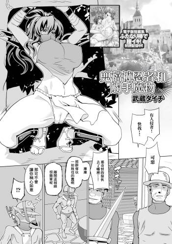Fundoshi Ninja to Shokushu Monster | 兜襠褲忍者和觸手魔物 cover