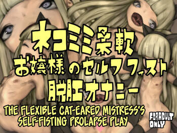 Nekomimi Juunan Ojou-sama no Self Fist Dakkou Onanie cover