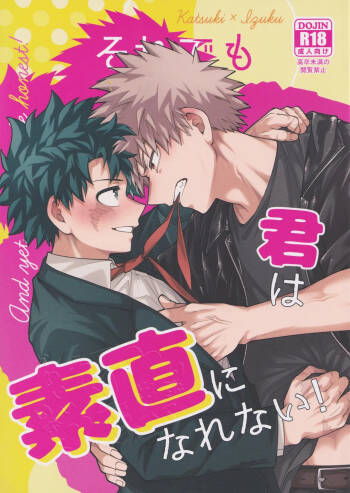 Soredemo kimi wa sunao ni narenai! cover