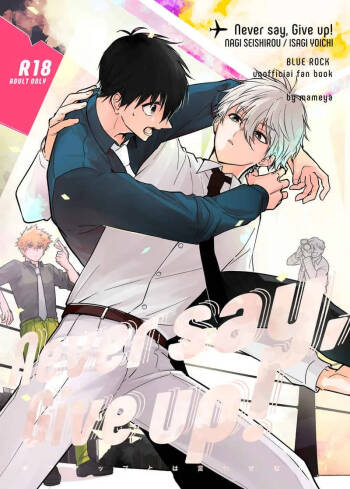 Never say, Give up! cover