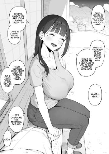 Yobai Fuushuu no aru mura ni Ijuushite shimatta Fuufu | A Couple who moved to a Village with a tradition of Sneaking into a Woman‘s Bed cover