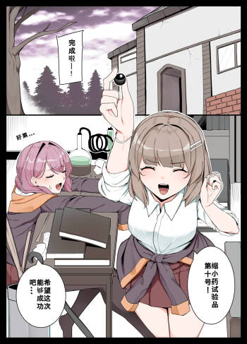 Hitomikuroniumu no kassei to sono fukusayo ni tsuite no kenkyu hokoku/关于人体缩小化活性及副作用的研究报告 cover