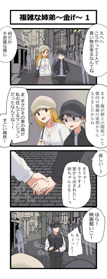 複雑な姉弟～金if～ cover