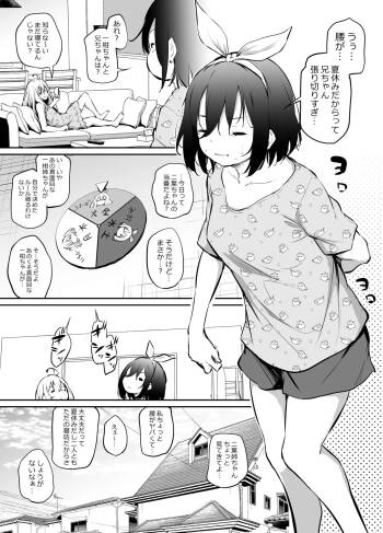 Namaiki Sanshimai to Natsuyasumi cover
