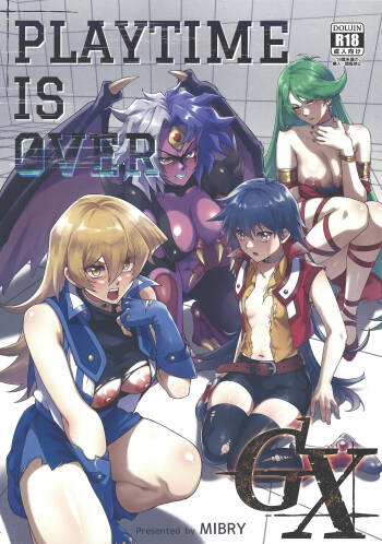 PLAYTIME IS OVER GX cover