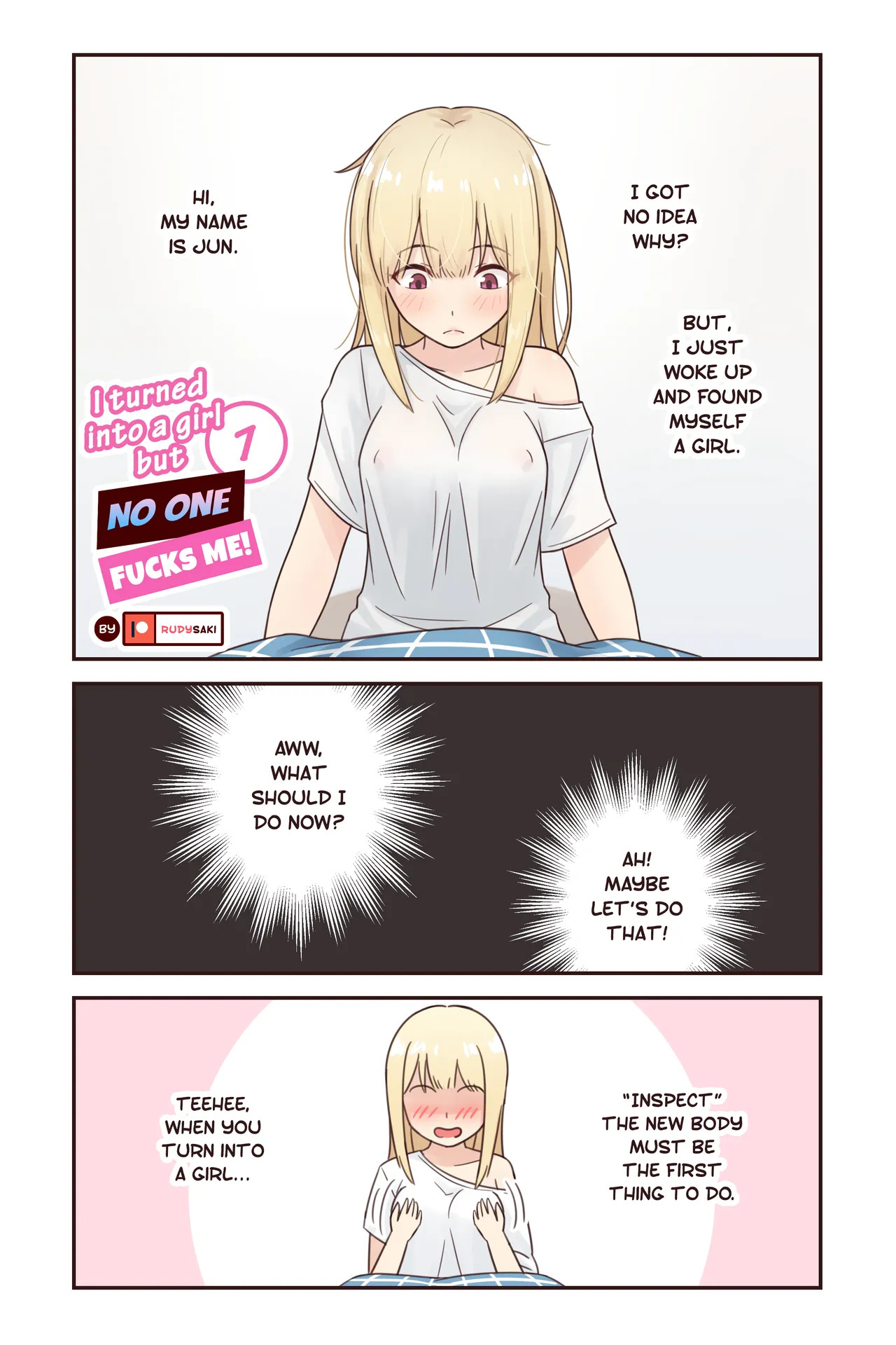 I Turned Into a Girl But NO ONE Fucks Me! page 1 full