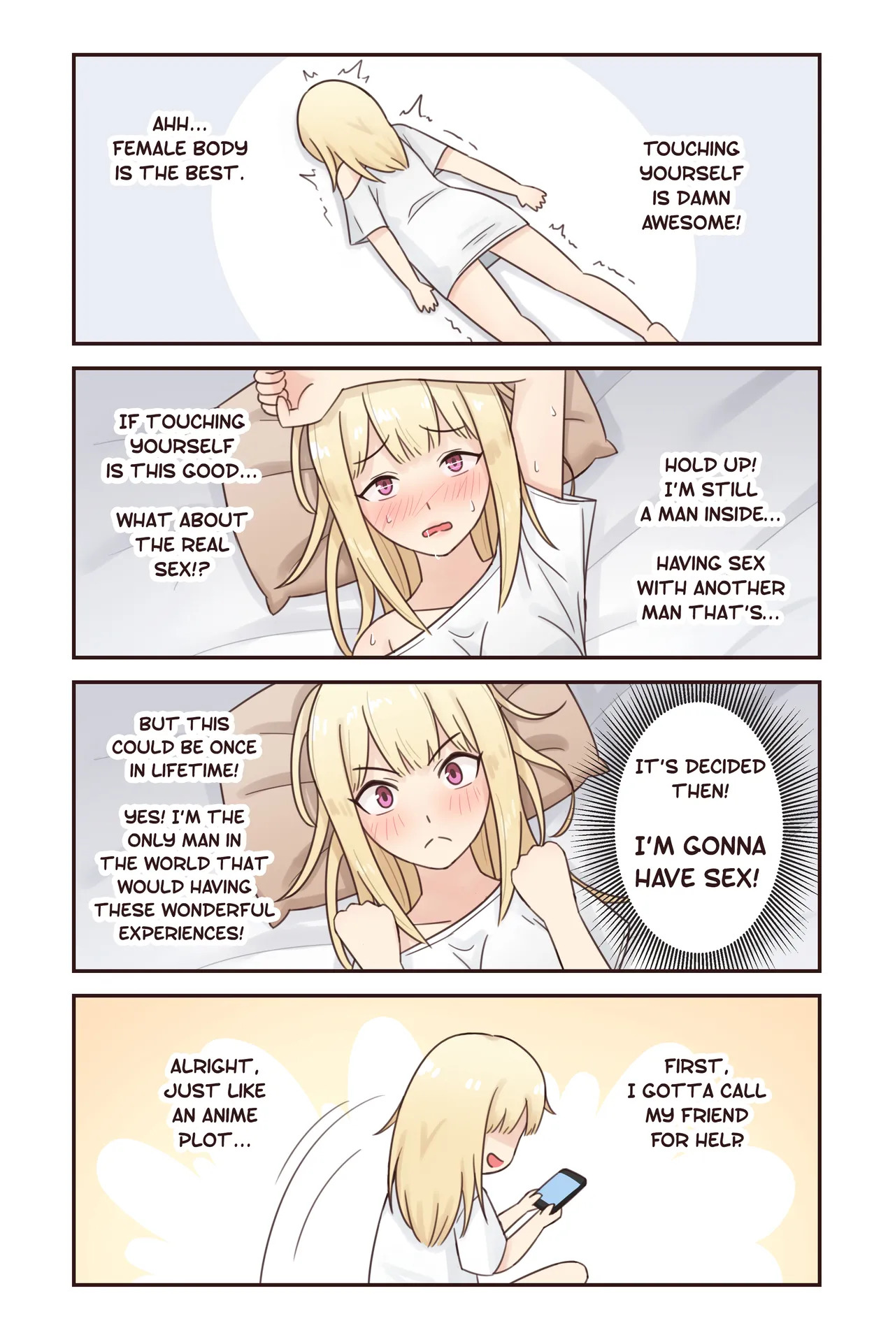 I Turned Into a Girl But NO ONE Fucks Me! page 5 full