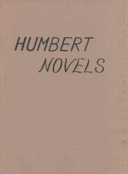 [Humbert (Various)] HUMBERT NOVELS