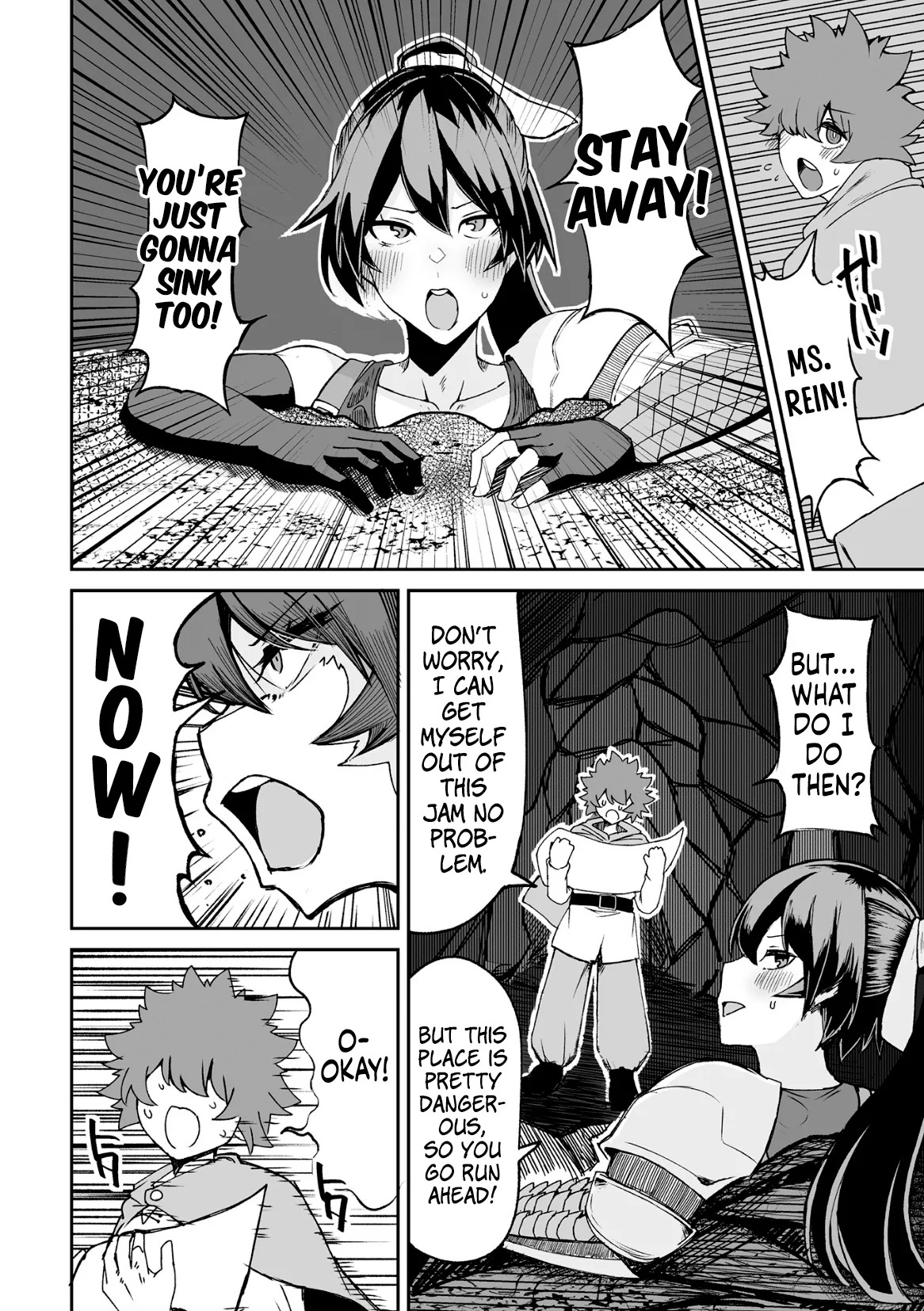 Akogare no ano hito ~Kukkyou na onna senshi wa kankaku shadan de naedoko he ochiteiku~ | The Girl I Looked Up to ~The Strong Female Warrior Gets Her Senses Cut Off and Becomes a Breed Bag~    Kinsei Translat page 4 full