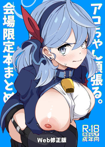 アコちゃん頑張る。会場限定まとめ本Ｗeb修正版 cover