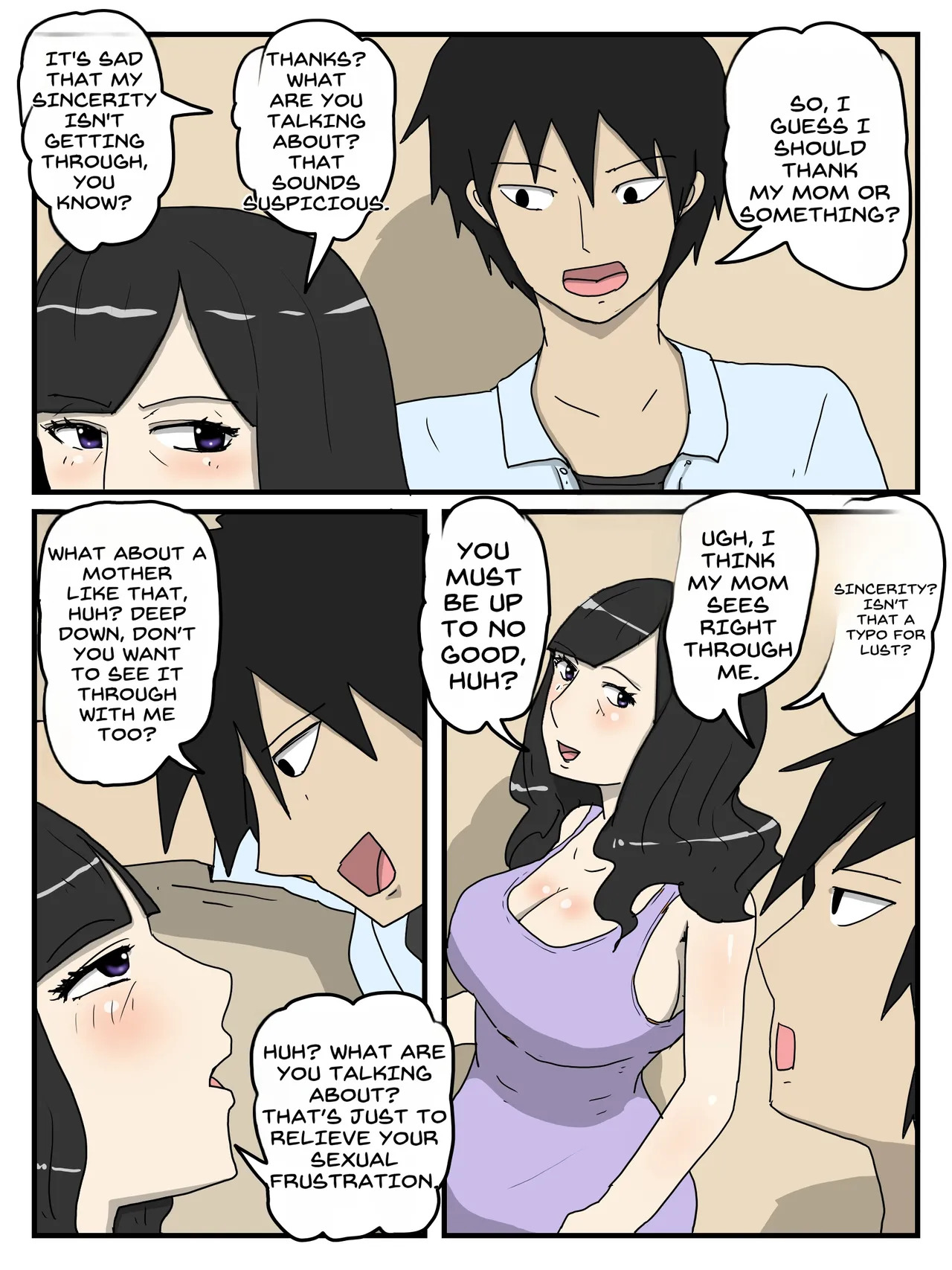 Haha no Seishori Fella no Tsuzuki wa Nakadashi Sex made Shitai page 10 full