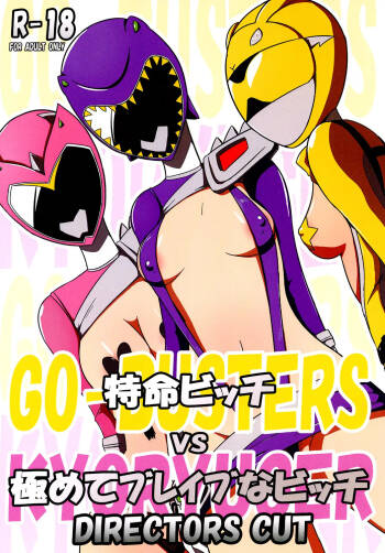 Tokumei Bitch VS Kiwamete Brave na Bitch DIRECTOR‘S CUT cover