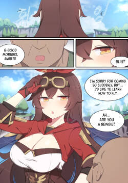 [Poyeop] Amber (Genshin Impact) [English] [Shiro Translation]