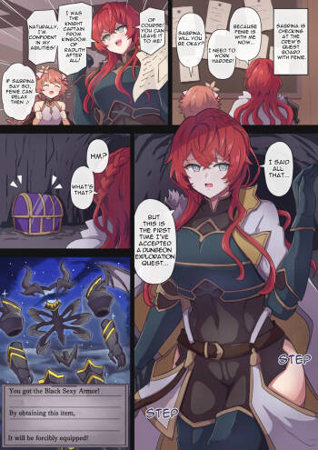 Ecchi na Yoroi wo Kyōsei Sōchakusareru Saburina | Sabrina is Forced to Wear Sexy Armor cover