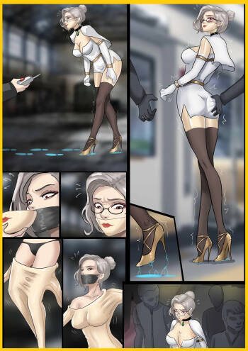 《完美的伪装拘束 》美女被精密道具伪装拘束 被迫拘束行走 被路人肆意玩弄无法反抗 cover