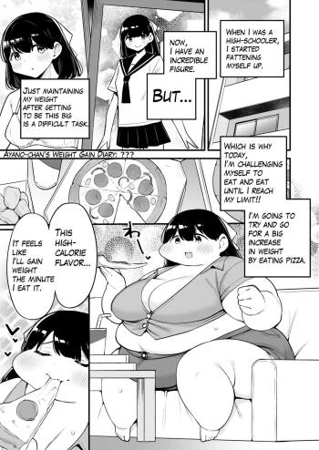 Ayano‘s Weight Gain Diary: Dream! cover