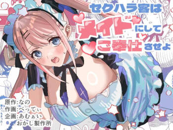 sekuhara kyaku wa meido ni shite go hōshi sa seyo cover