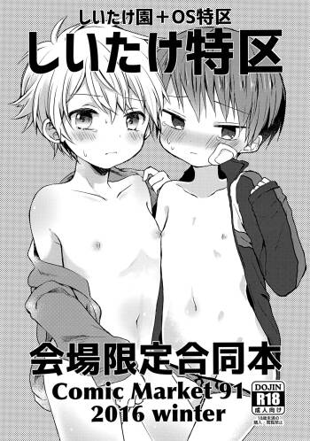 Shiitake Tokku Kaijou Gentei Goudoubon C91 cover