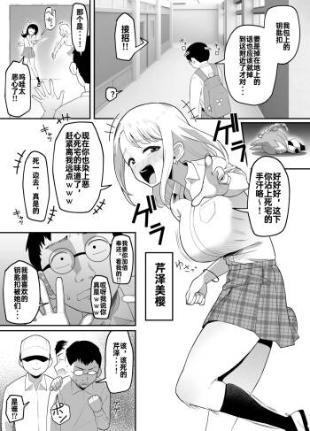 ギャルに憑依して、オタクグッズをバカにされた男子に憂さ晴らしさせてやる漫画 cover