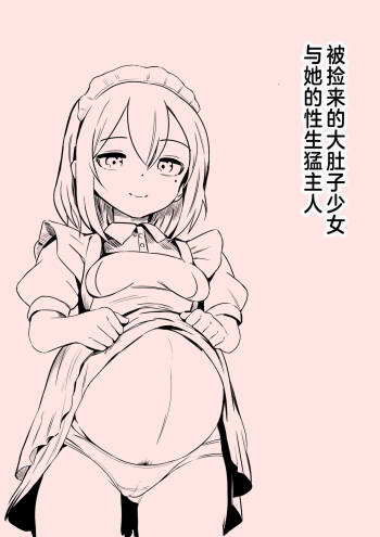 Hirowareta Botebara Onnanoko to Sex no Choppiri Hageshii Goshujin-sama | 被捡来的大肚子少女和她的性生猛主人 cover