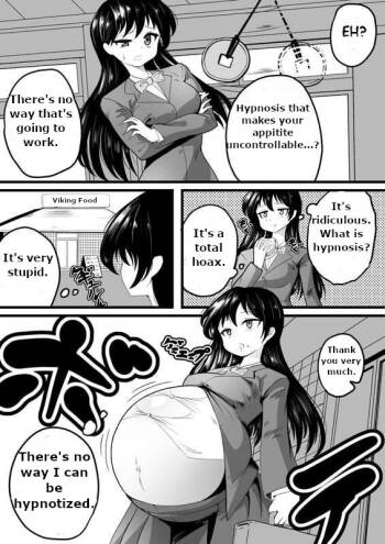 A girl who gets hypnotized and can‘t control her appetite cover