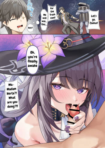 Madam Herta wa Caelus no Seishi ga Hoshii Rashii... | Madam Herta seems to want Caelus‘s sperm... cover