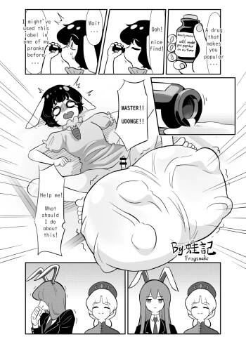 Tewi-chan to Kyodai Seishi cover