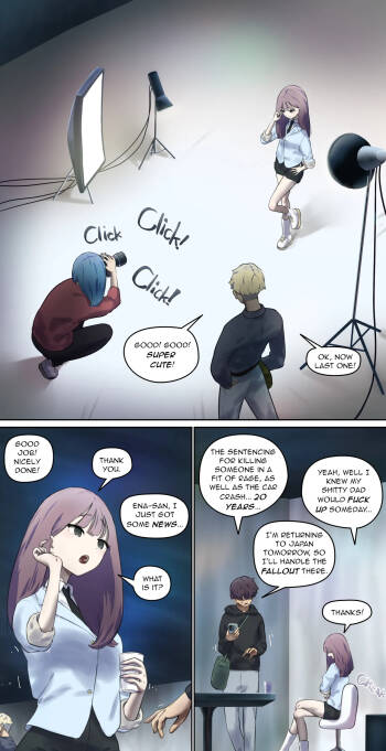 According to the law of the country where I came for the modeling shoot… 【Translated by kochakaden】 cover