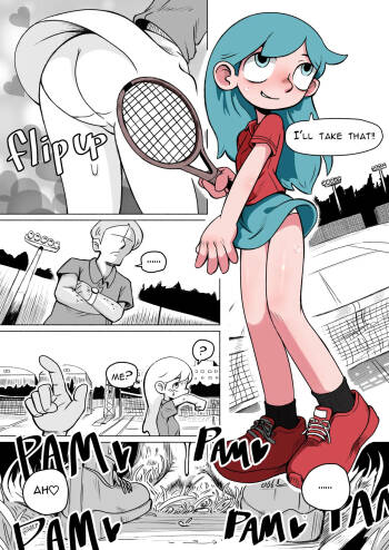 Hilda after tennis play cover