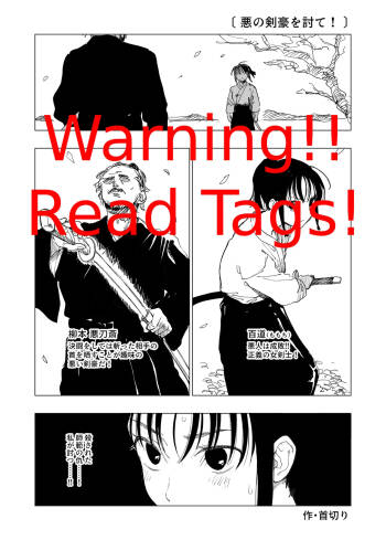 Defeat the evil swordsman! cover