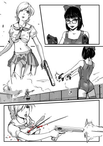 Some comic works cover