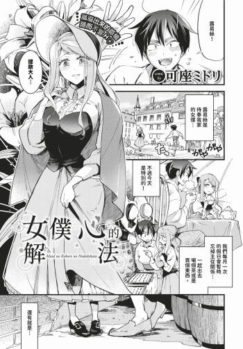 Maid no Kokoro no Hodokikata + after | 女僕心的解法 + -after- cover
