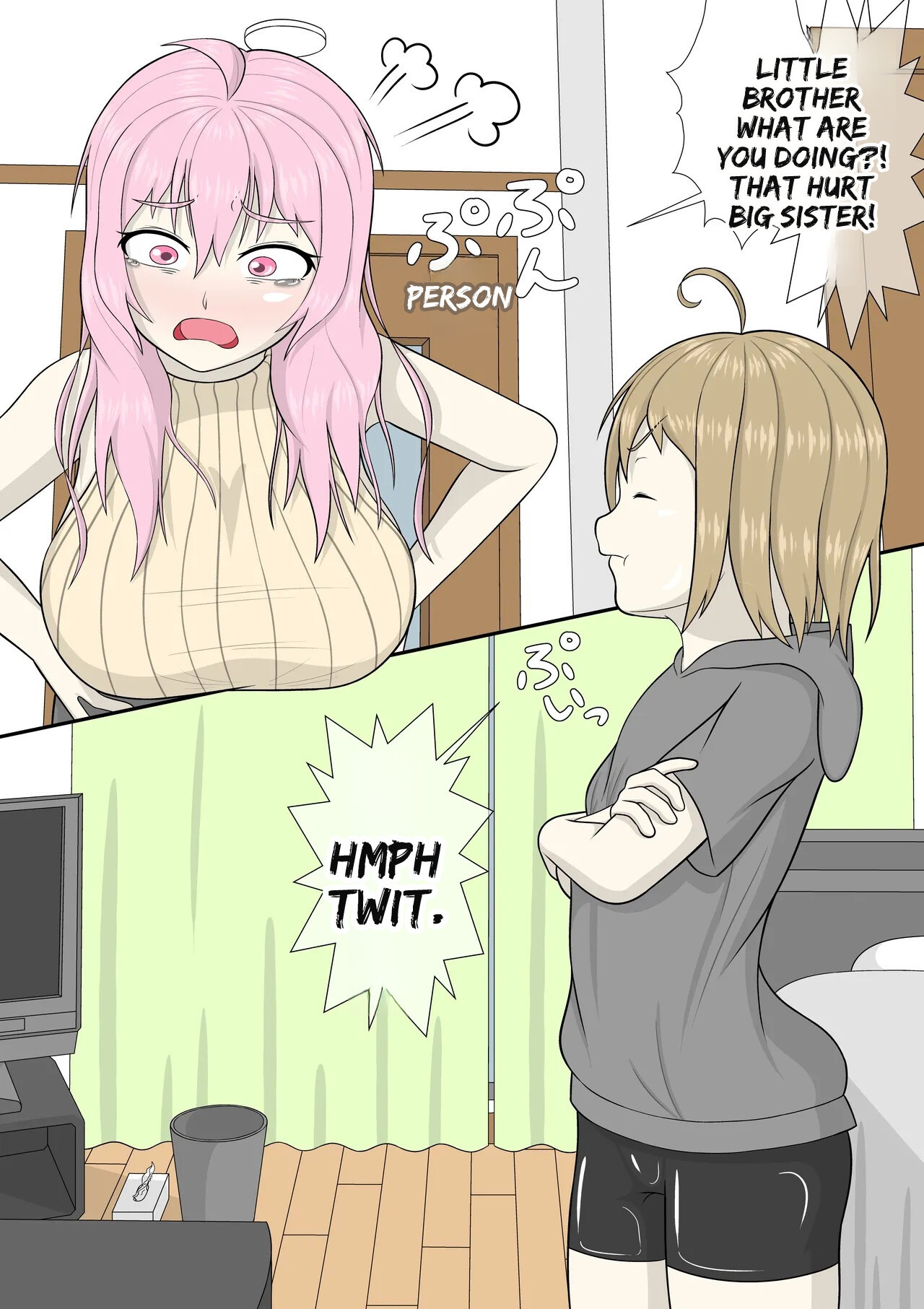 Hypnosis App With A BroCon Futanari Sister page 3 full