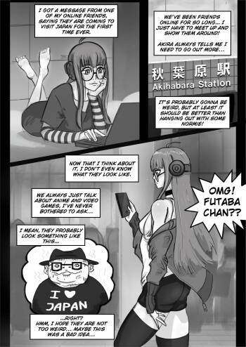 Futaba meets a foreigner cover