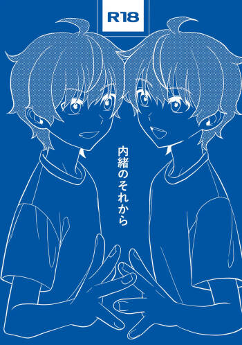 Naisho no Sore Kara cover