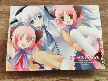 Neko Kawaigari! Original Picture And Rough Sketches Book - PHOTOS cover