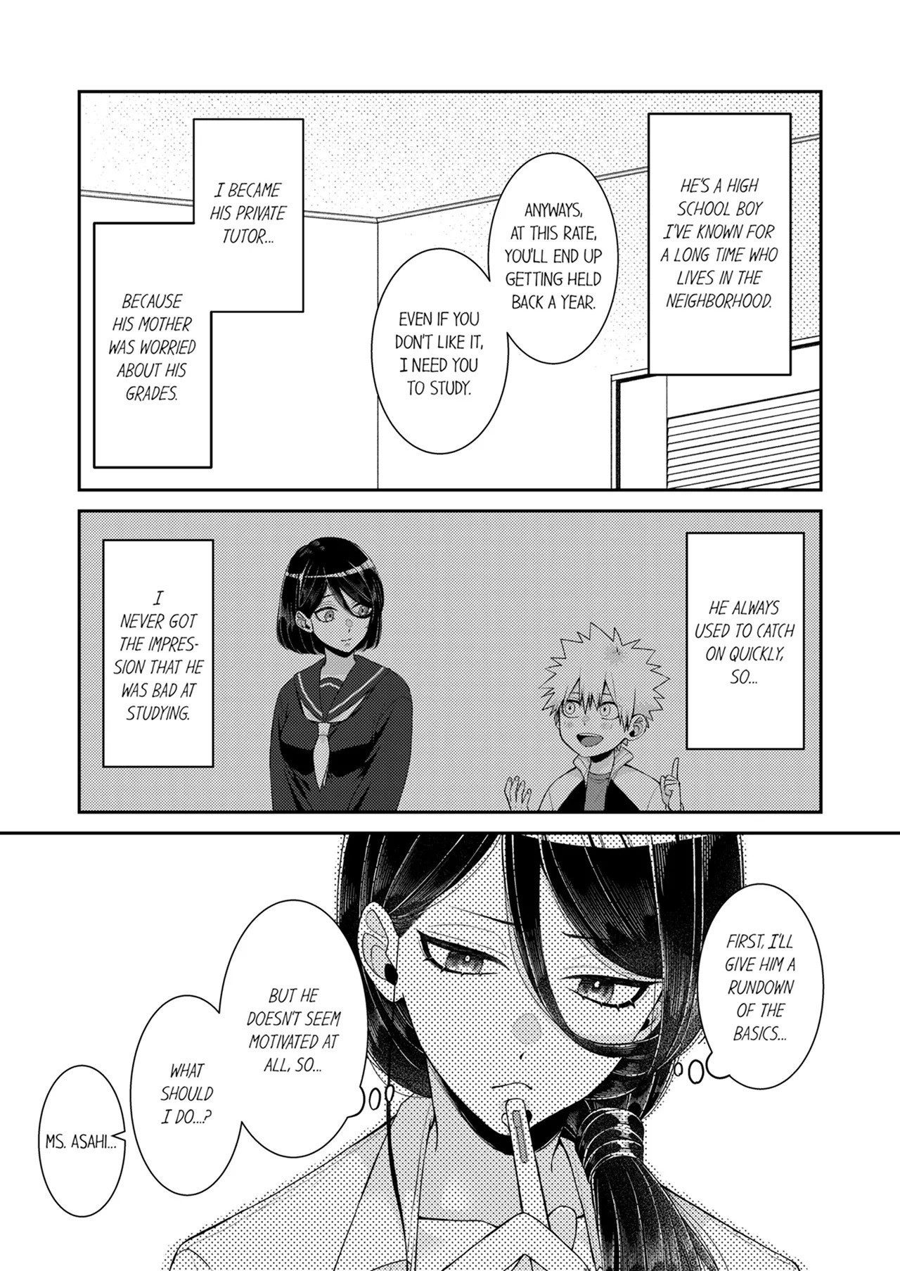 'Sensei, Sounyuu Rete mo Iinda yo ne?' ~ Oshi ni Yowai Kateikyoushi, Oshiego SEX ni Hame Makete | Can I Stick it in, Teacher? An Easily Persuaded Private Tutor Gives in to Having Sex With Her Student Chapter 1-7 page 4 full