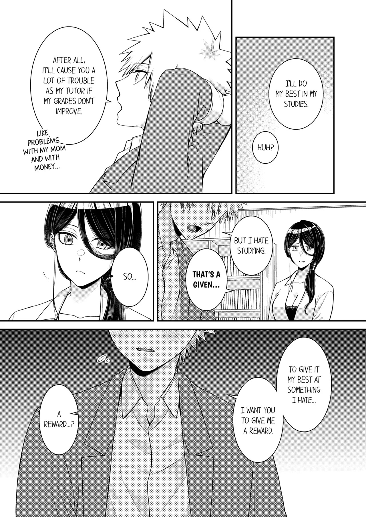 'Sensei, Sounyuu Rete mo Iinda yo ne?' ~ Oshi ni Yowai Kateikyoushi, Oshiego SEX ni Hame Makete | Can I Stick it in, Teacher? An Easily Persuaded Private Tutor Gives in to Having Sex With Her Student Chapter 1-7 page 5 full