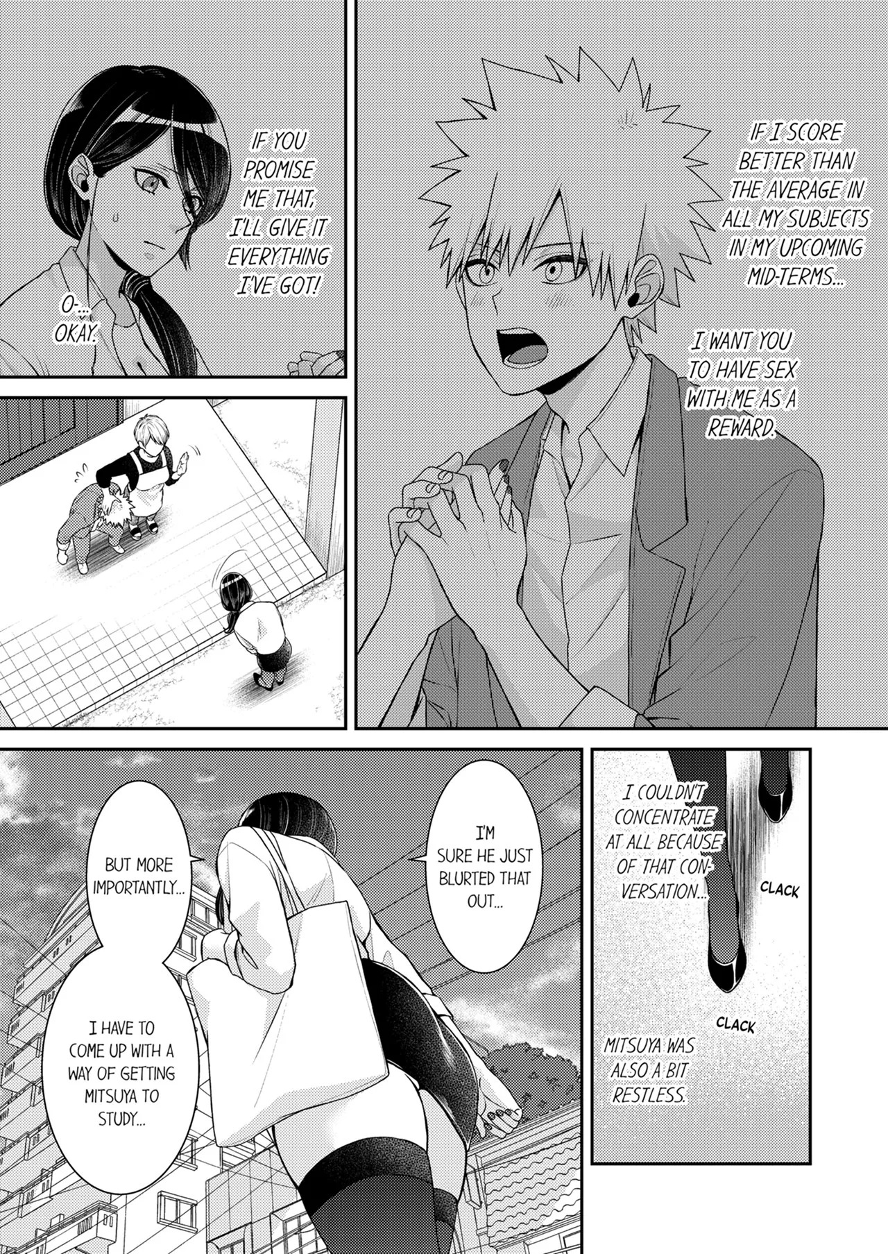 'Sensei, Sounyuu Rete mo Iinda yo ne?' ~ Oshi ni Yowai Kateikyoushi, Oshiego SEX ni Hame Makete | Can I Stick it in, Teacher? An Easily Persuaded Private Tutor Gives in to Having Sex With Her Student Chapter 1-7 page 7 full