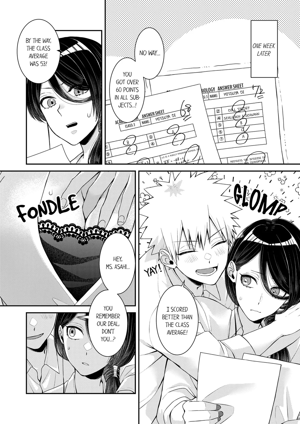 'Sensei, Sounyuu Rete mo Iinda yo ne?' ~ Oshi ni Yowai Kateikyoushi, Oshiego SEX ni Hame Makete | Can I Stick it in, Teacher? An Easily Persuaded Private Tutor Gives in to Having Sex With Her Student Chapter 1-7 page 8 full
