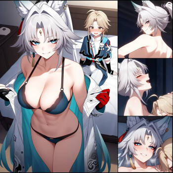 Yanqing is going to impregnate every girl at this rate. cover